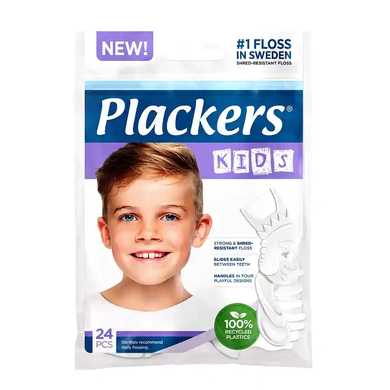Plackers Dental Floss Kids 24 pcs